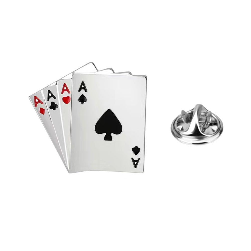 4 Aces Lapel Pin